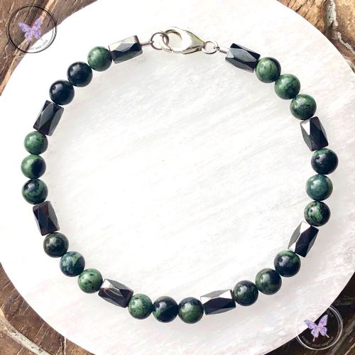 Men’s Kambaba Jasper & Magnetite Bracelet